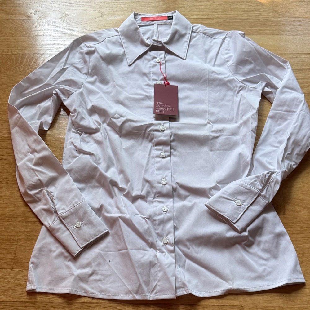 The Shirt by Rochelle Behrens Crisp White Button-Down